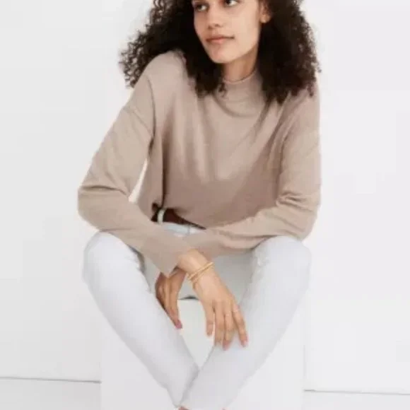 Madewell Ashbury Mockneck Sweater - Picture 2 of 5